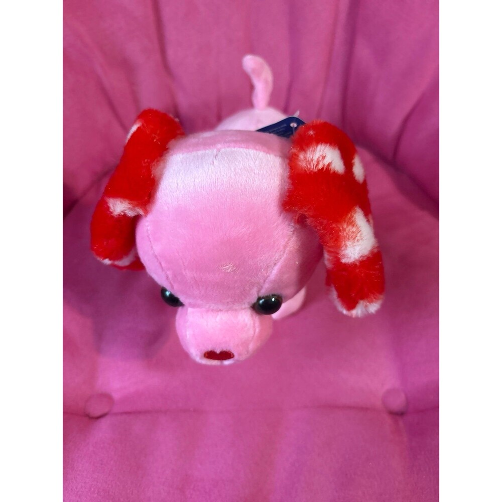 Build A Bear Pink hearts valentine‎ dog smallfry